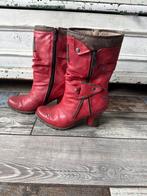Mustang Rode Laarzen - Maat 39, Kleding | Dames, Schoenen, Ophalen of Verzenden, Gedragen, Rood, Lage of Enkellaarzen