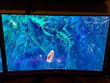 AOC C24G1 Full HD Curved VA Gaming Monitor - 144hz - 24 inch beschikbaar voor biedingen