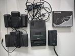 Philips Dicteerapparaat en Transcriber Set, Ophalen of Verzenden, Gebruikt, Audio