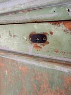 Antieke houten originele locker uit Frankrijk, Ophalen