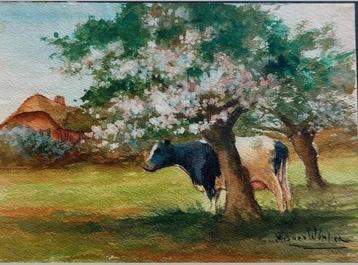 Aquarel... Hub van Winkel ... beschikbaar voor biedingen