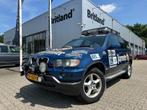 Bmw X5 3.0D 4X4 Aut. bj2002 *Roofrack *Led *CarbageRun *Barr, Auto's, Automaat, Gebruikt, X5, Blauw