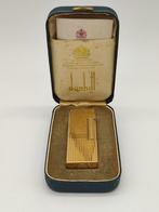 Dunhill rollagas gold plated aansteker, Verzamelen, Ophalen, Gebruikt, Aansteker