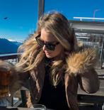 Goldbergh winterjas bruin - maat XS, Kleding | Dames, Jassen | Winter, Ophalen of Verzenden, Zo goed als nieuw, Maat 34 (XS) of kleiner