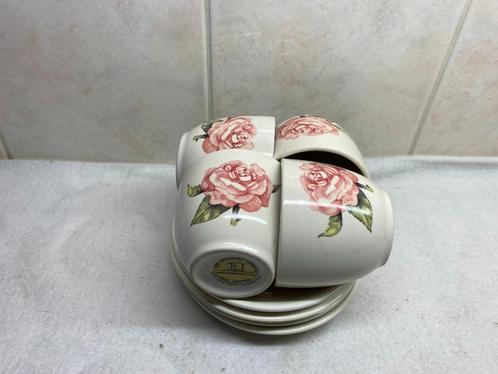 Kop & Schotel Rose Jet (3), Antiek en Kunst, Curiosa en Brocante, Ophalen of Verzenden