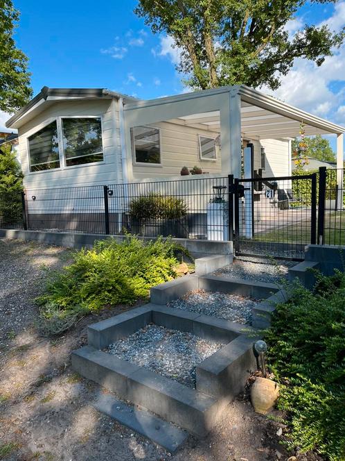 Chalet te koop in Afferden (L) in prijs verlaagd, Caravans en Kamperen, Stacaravans, Ophalen