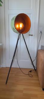Industriële vloerlamp, Huis en Inrichting, Lampen | Vloerlampen, Ophalen, Zo goed als nieuw