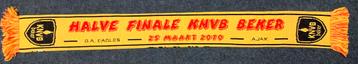 Go Ahead Eagles sjaal, halve finale KNVB 2010 vs Ajax beschikbaar voor biedingen