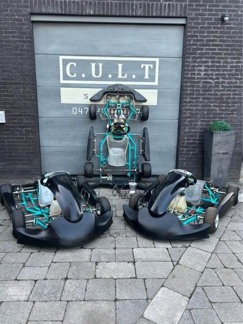 3 x formula k .... fk evo 3 monter mini kart, Sport en Fitness, Karting, Gebruikt, Kart, Ophalen
