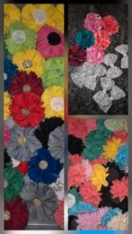 Bloemen en Zilveren Strikken Haaraccessoires, Kinderen en Baby's, Kindermode-accessoires, Ophalen of Verzenden