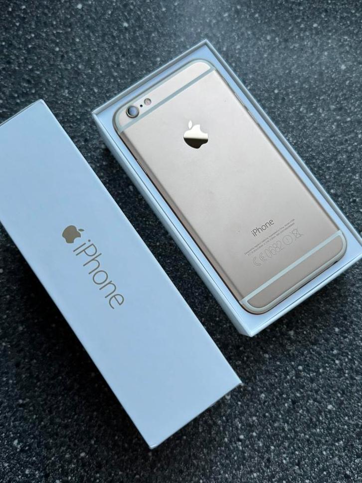 Apple iPhone 6 Goud, Telecommunicatie, Mobiele telefoons | Apple iPhone, Zo goed als nieuw, 16 GB, iPhone 6, Goud, Ophalen of Verzenden