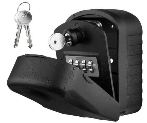 sleutelbox voor buiten, met 4 code en noodsleutels, waterdic, Huis en Inrichting, Woonaccessoires | Overige, Nieuw, Ophalen of Verzenden