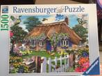 3 puzzels 1500 stukjes, Ophalen of Verzenden, 500 t/m 1500 stukjes, Zo goed als nieuw
