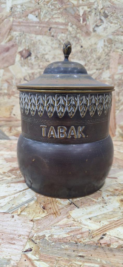 Tabakspot, C. Kurz & Co Tiel, Antiek en Kunst, Antiek | Koper en Brons, Koper, Ophalen of Verzenden