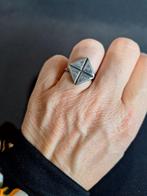 Oude touareg ring maat 59, Sieraden, Tassen en Uiterlijk, Gebruikt, 19 tot 20, Ophalen of Verzenden, Zilver