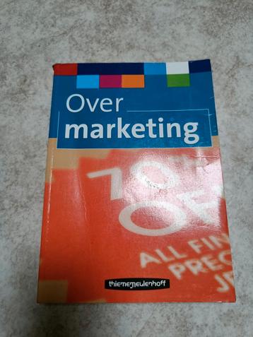 Over Marketing - Studieboek beschikbaar voor biedingen