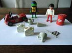 Playmobil Cart bestuurder monteur Texaco ton jerrycans vlag, Kinderen en Baby's, Speelgoed | Playmobil, Ophalen, Gebruikt