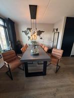 Eettafel met 8 stoelen, Ophalen, 200 cm of meer, 50 tot 100 cm, Zo goed als nieuw