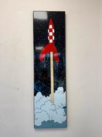 Kuifje Raket Wanddecoratie emaille, ., Ophalen of Verzenden, ., Kuifje