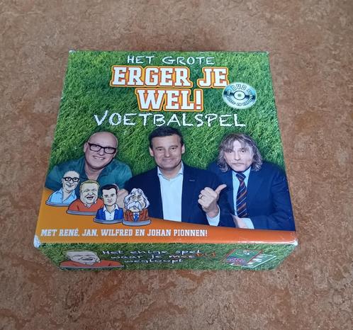 Het grote ERGER JE WEL voetbalspel - Voetbal International, Hobby en Vrije tijd, Gezelschapsspellen | Bordspellen, Nieuw, Ophalen