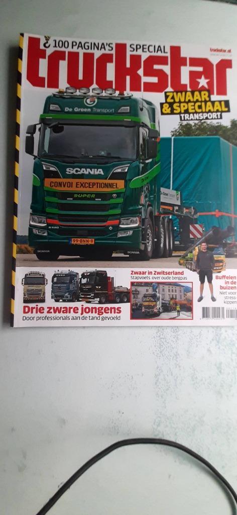 Truckstar speciaal nr 2 2019 zwaartransport special nieuwsta, Boeken, Vervoer en Transport, Zo goed als nieuw, Vrachtwagen, Ophalen of Verzenden