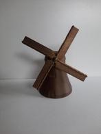 NEMI molen spaarpot koper. 1920 - 1930, Verzamelen, Spaarpotten, Ophalen of Verzenden, Gebruikt, Metaal of Blik, Overige thema's