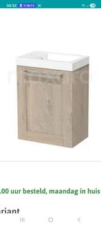 Maxaro Modulo Pico Toiletmeubel lichtgrijs eiken, Ophalen, Nieuw