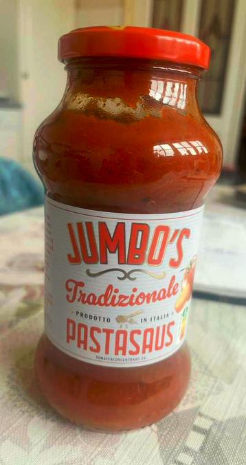 Jumbo tradizionale pasta saus 15 stuks 11-2027 beschikbaar voor biedingen