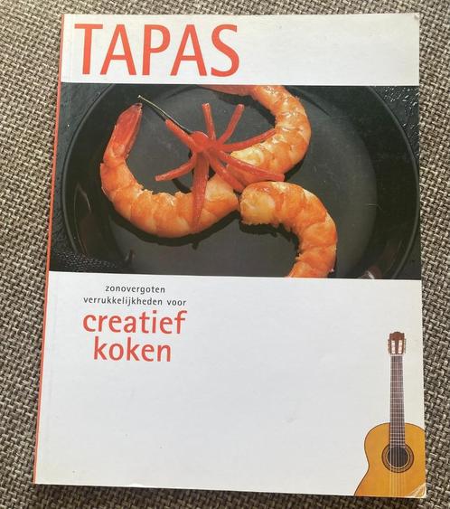 Tapas Creatief Koken, Boeken, Kookboeken, Zo goed als nieuw, Tapas, Hapjes en Dim Sum, Spanje, Ophalen of Verzenden