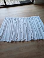 Vitrage 185x127, Huis en Inrichting, Stoffering | Gordijnen en Lamellen, Wit, 150 tot 200 cm, Ophalen of Verzenden, Zo goed als nieuw