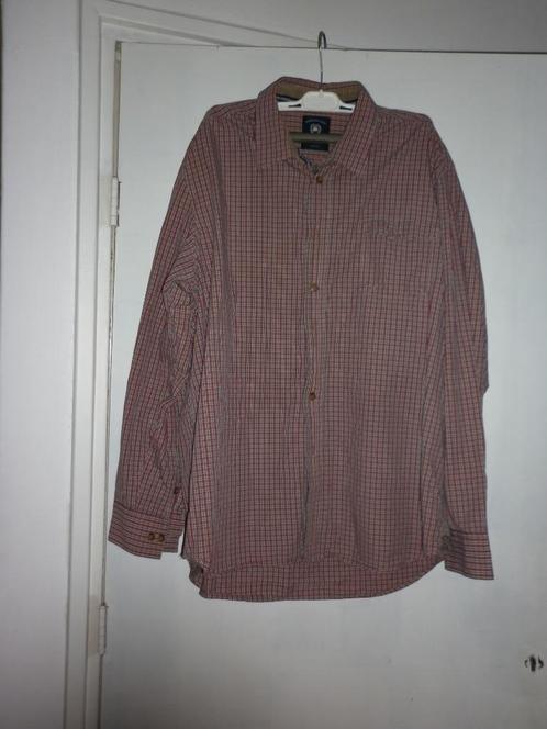 overhemd maat  XXL merk : Lerros, Kleding | Heren, Overhemden, Zo goed als nieuw, Overige halswijdtes, Rood, Ophalen of Verzenden