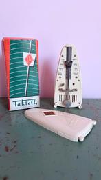 Vintage Taktell Metronoom met Doos, Muziek en Instrumenten, Ophalen of Verzenden, Gebruikt