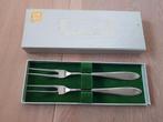 2 Antieke Vintage Verzilverde Vleesvorkjes WMF, Ophalen of Verzenden
