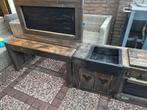 Speelkeuken massief met krijtbord tafel old style, Kinderen en Baby's, Ophalen, Zo goed als nieuw, Hout, Speelkeuken