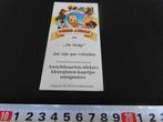 sticker Leidschendam DE STULP Alfred J. Kwak, Ophalen, Zo goed als nieuw, Bedrijf of Vereniging