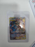 Reshiram & Zekrom GX - Tag Team, Ophalen of Verzenden, Zo goed als nieuw, Losse kaart