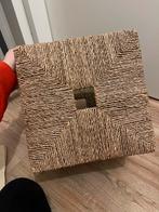 4x Knipsa zeegras manden - 32x33x32 cm, Huis en Inrichting, Woonaccessoires | Schalen en Manden, Mand, Vierkant, Ophalen of Verzenden