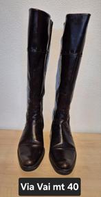 Via Vai leren laarzen maat 40, Hoge laarzen, Bruin, Zo goed als nieuw, Ophalen