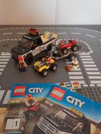 Lego city 60148 compleet atv raceteam, Ophalen of Verzenden, Zo goed als nieuw