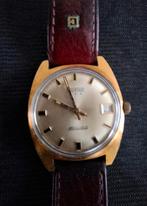Vintage Pontiac Memodate Horloge - Jaren 60 -, Overige merken, Overige materialen, Polshorloge, Verguld