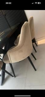 Velvet eetstoel als Nieuw, Huis en Inrichting, Stoelen, Ophalen of Verzenden, Zo goed als nieuw