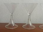 Gerard Muller: 2 Funnel glazen Josephinenhütte, Schreiberhau, Antiek en Kunst, Antiek | Glas en Kristal, Ophalen of Verzenden