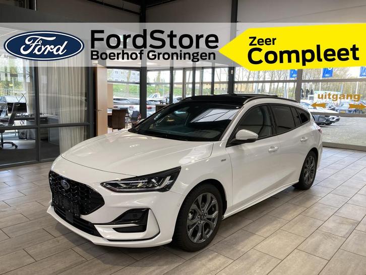 Ford FOCUS Wagon ST-Line X EcoBoost Hybrid 155 pk I Pano | W, Auto's, Ford, Bedrijf, Te koop, Focus, ABS, Achteruitrijcamera, Adaptive Cruise Control