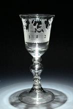 Glas, 18e-eeuw, vriendschapsglas, Ophalen of Verzenden