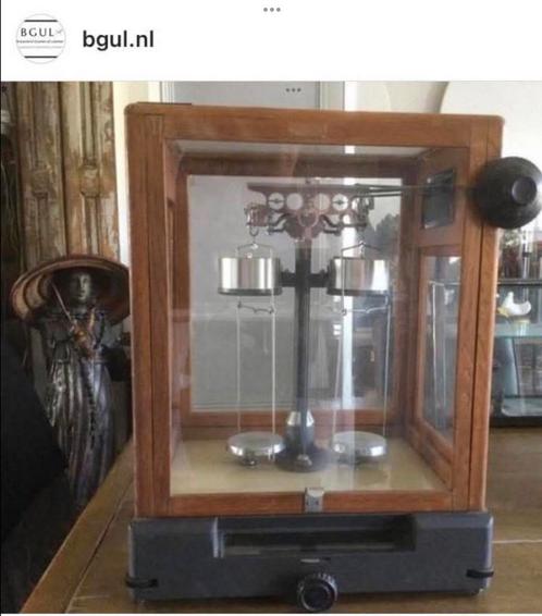 PRACHTIGE OUDE LAB WEEGSCHAAL, Antiek en Kunst, Antiek | Gereedschap en Instrumenten, Ophalen