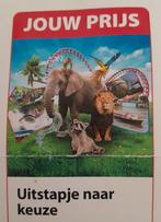 Dagjeuit 4 personen pretpark/dierentuin, Tickets en Kaartjes, Overige Tickets en Kaartjes, Drie personen of meer