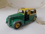 1956 Dinky Toys 254 AUSTIN TAXI + DRIVER. (Groen/geel), Ophalen of Verzenden, Gebruikt, Auto, Dinky Toys