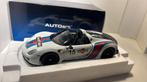 Porsche 918 spyder martini autoart 1.18, Ophalen of Verzenden, Autoart, A, A