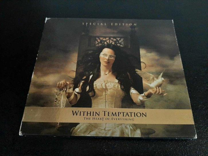 Within Temptation:Heart of everything/ dvd special edition!, Cd's en Dvd's, Cd's | Hardrock en Metal, Gebruikt, Ophalen of Verzenden