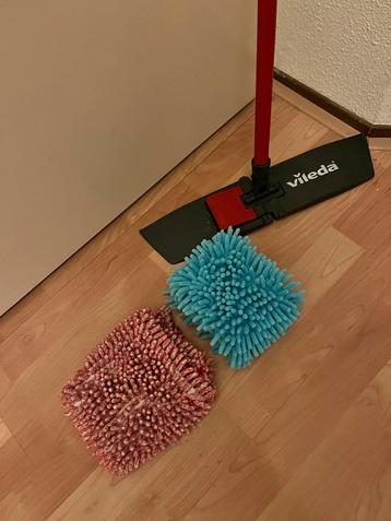 Vileda Dweilstok met 2 Dweilen beschikbaar voor biedingen